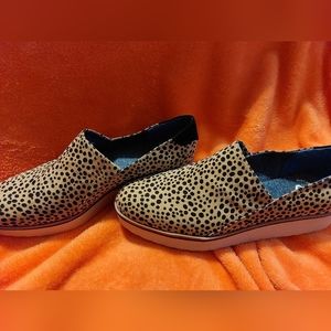 Dr. Scholl's Spotted Leopard Sz 11M Women's Slip On